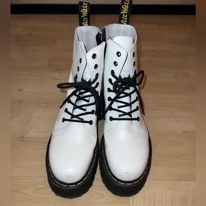 White Platform Dr. Marten's (Size 9W)